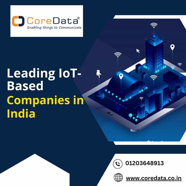 Best IoT-Based Companies & Solution Providers in India